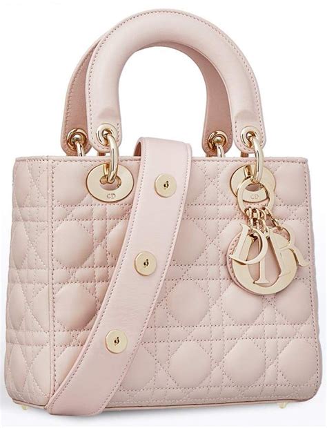 lady dior pouder rose|Medium Lady Dior Bag Powder Pink Cannage Lambskin .